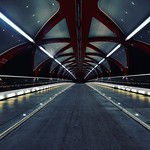 Peace Bridge at Night