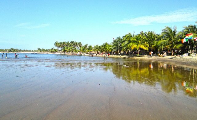 Beach in Ghana