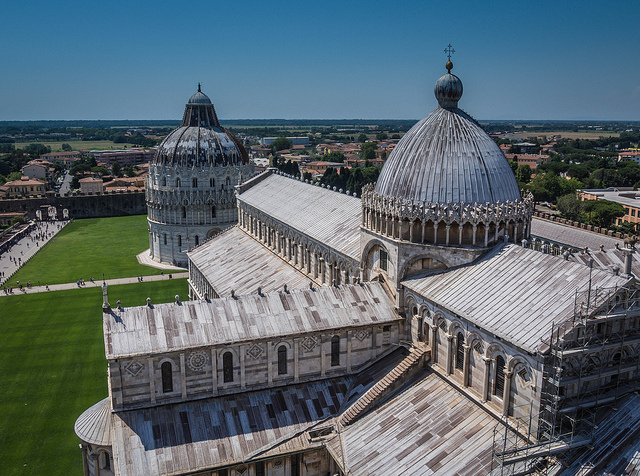 Pisa Cathedral from Leaning Tower