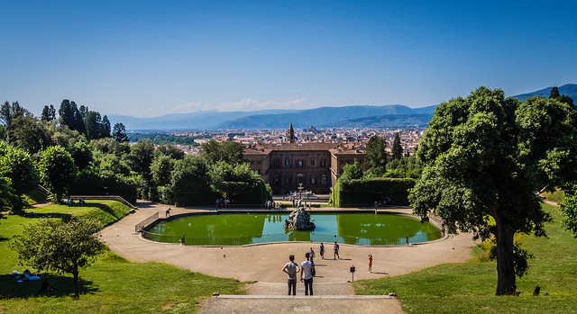 Garden of Boboli, Pitti Palace, Florence